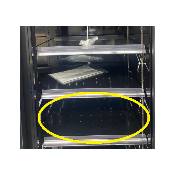 Combisteel Perforiertes Rost mitte Schwarz für 7455.2235-2240-2415-2417, Bild 2