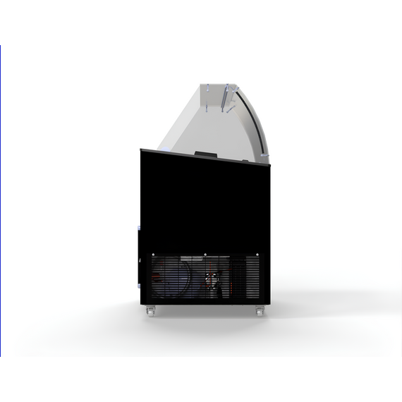 Combisteel Speiseisvitrine Java Schwarz 8X5 Ltr, Bild 3