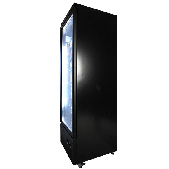 Combisteel Kühlschrank 1 Glastür Schwarz Ceb-500R Bl, Bild 4