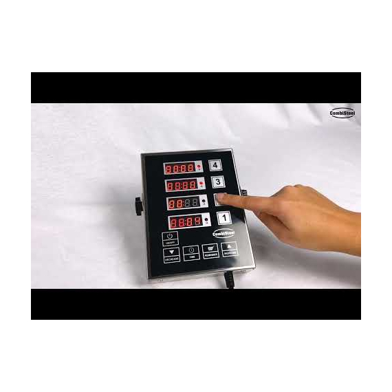 Combisteel Digitaler Küchentimer 4 Kanäle Dkt-4, Bild 2