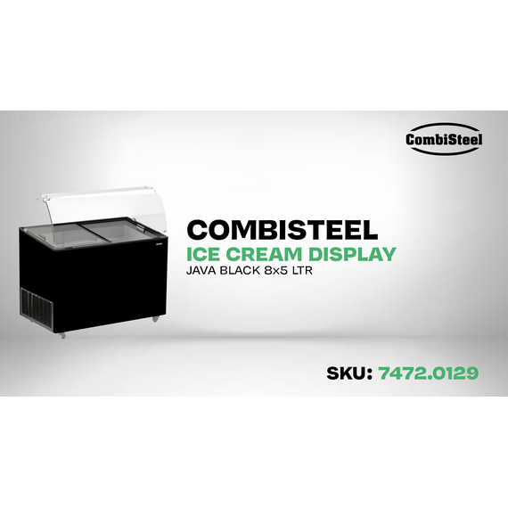 Combisteel Speiseisvitrine Tenerife Schwarz 10X5 Ltr, Bild 7