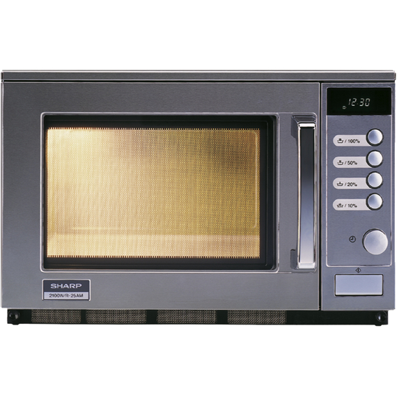 SHARP Profi-Mikrowelle R-25 AM, 2100 W
