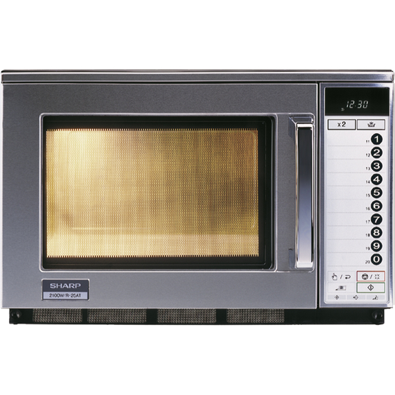 SHARP Profi-Mikrowelle R-25 AT, 2100 W