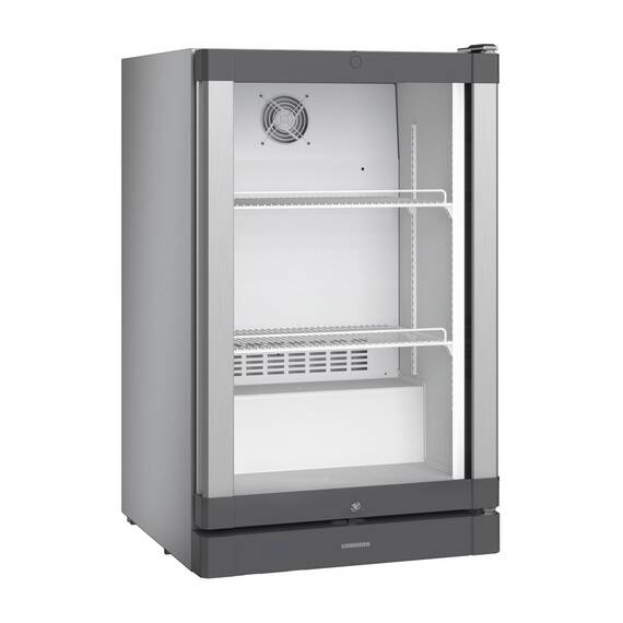 Liebherr BCv 1103 Getränkekühlschrank mit Glastür und LED Silver