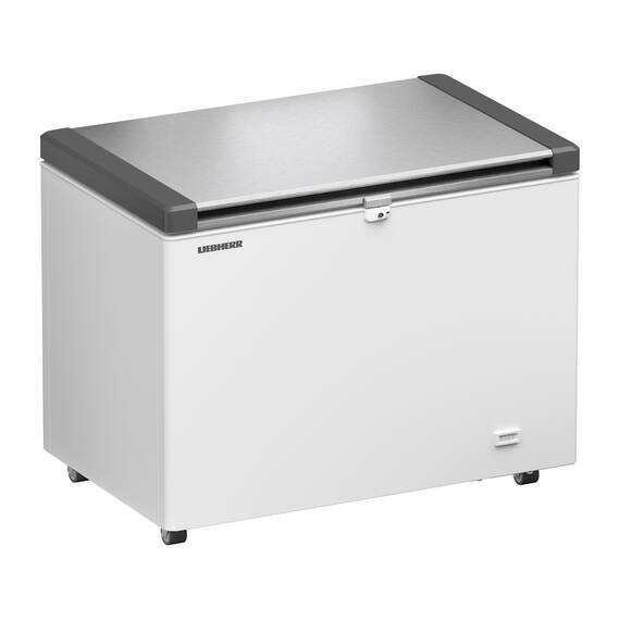 Liebherr EFL 3056 Gefriertruhe mit Edelstahl-Deckel, Lenkrollen und LED, Ausführung: EFL 3056