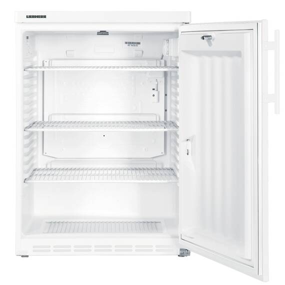 Liebherr FKU 1805 Getränkekühlschrank mit Edelstahltür Unterbaufähig Fasskühler, Kühlsystem: Statisch, Türart : Edelstahltür, Farbe: Weiß, Bild 3