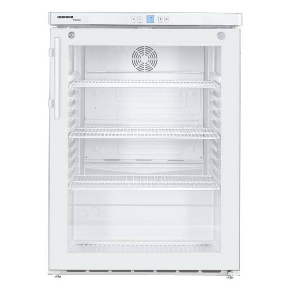 Liebherr FKUv 1613 Premium Getränkekühlschrank mit Glastür und LED Unterbaufähig, Kühlsystem: Dynamisch, Türart : Glastür, Farbe: Weiß, Bild 2