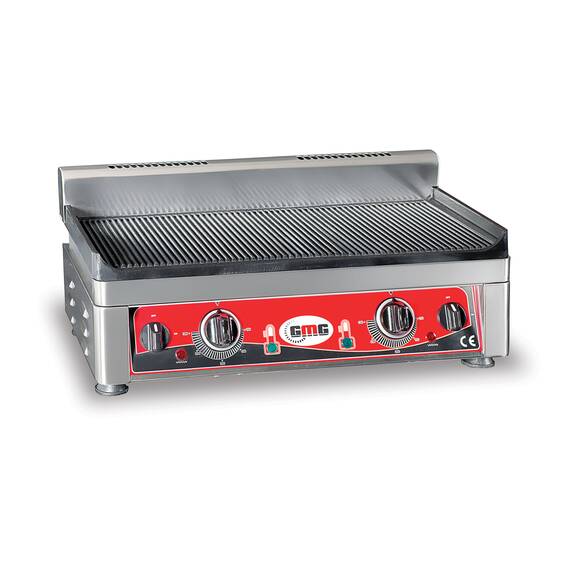 GMG Elektro-Grillplatte GP5530E 52x24 cm, Gerillt, Bild 2