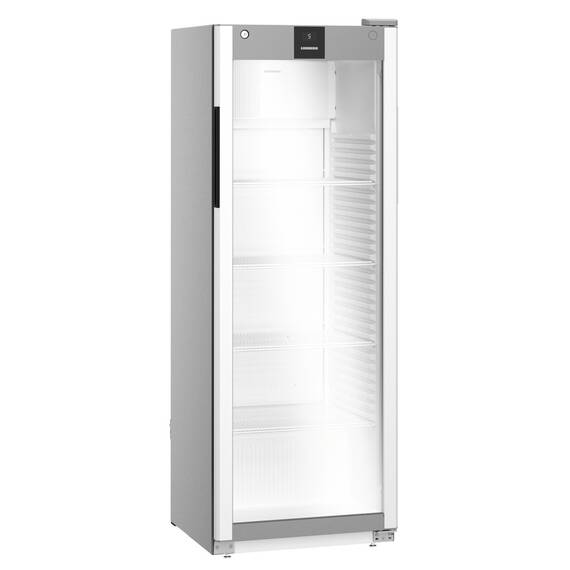 Liebherr MRFvd 3511 Getränkekühlschrank mit Glastür, Display und LED Lichtsäule, Ausführung: Grau