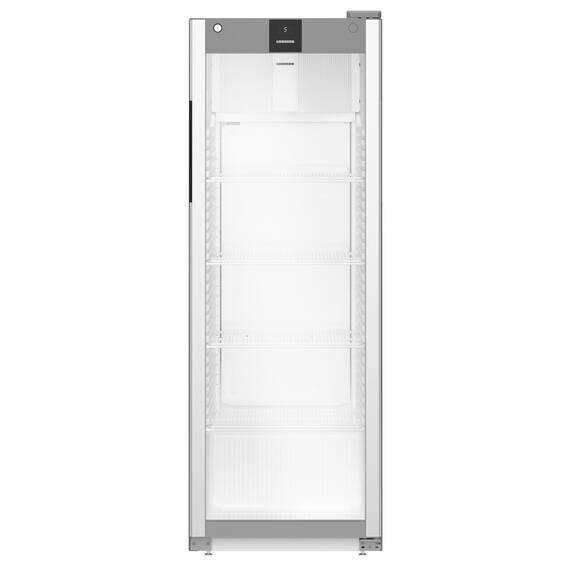 Liebherr MRFvd 3511 Getränkekühlschrank mit Glastür, Display und LED Lichtsäule, Türart : Glastür, Farbe: Grau, Modell: MRFvd 3511, Bild 2