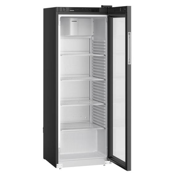 Liebherr MRFvd 3511 Getränkekühlschrank mit Glastür, Display und LED Lichtsäule Schwarz, Türart : Glastür, Farbe: Schwarz, Modell: MRFvd 3511V, Bild 2