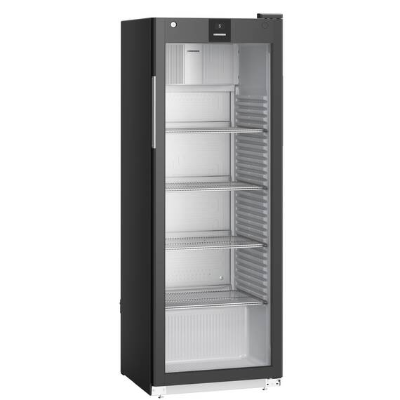 Liebherr MRFvd 3511 Getränkekühlschrank mit Glastür, Display und LED Lichtsäule Schwarz, Ausführung: Schwarz