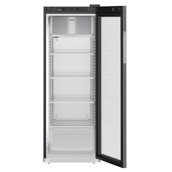 Liebherr MRFvd 3511 Getränkekühlschrank mit Glastür, Display und LED Lichtsäule Schwarz, Türart : Glastür, Farbe: Schwarz, Modell: MRFvd 3511V, Bild 3