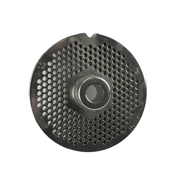 Combisteel 3mm Lochscheibe für Fleischwolf 22 - 450Kg/H