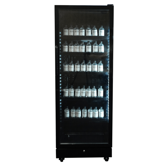 Combisteel Kühlschrank 1 Glastür Schwarz Sve-450 Bl, Bild 5