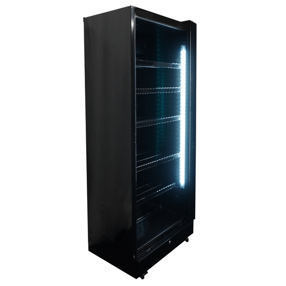 Combisteel Kühlschrank 1 Glastür Schwarz Sve-450 Bl, Bild 7