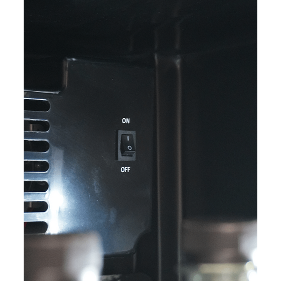 Combisteel Kühlschrank 1 Glastür Schwarz Sve-450 Bl, Bild 10