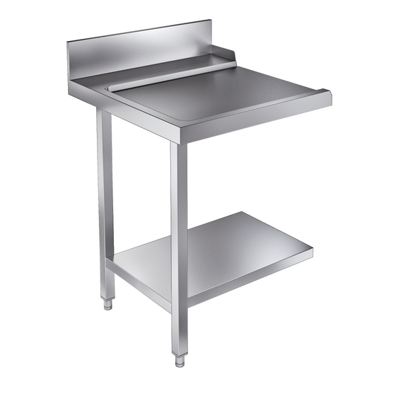 Combisteel Ablauftisch Grundboden 700 Links für 7082.0070-0075