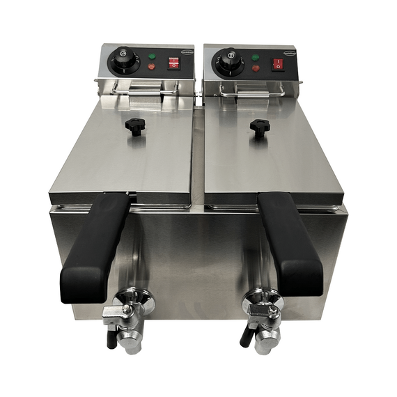 Combisteel Elektro Tischfriteuse 2X4 L, Bild 2