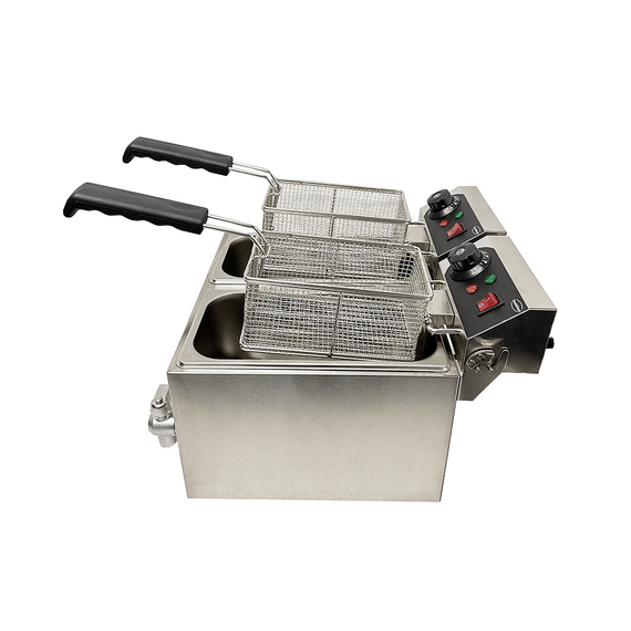 Combisteel Elektro Tischfriteuse 2X4 L, Bild 7