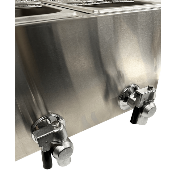 Combisteel Elektro Tischfriteuse 2X4 L, Bild 9