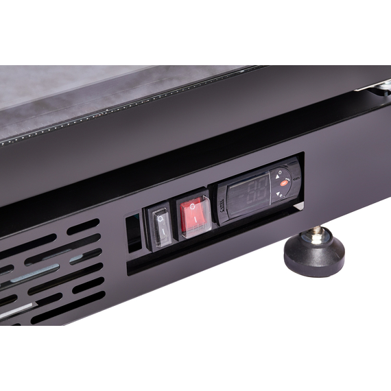 Combisteel Kühlschrank 3 Glastüren Schwarz Nap-1200, Bild 6