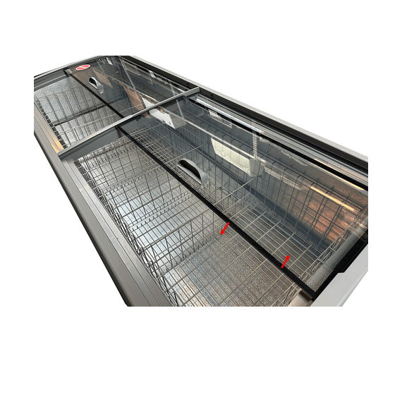 Combisteel Supermarkt Tiefkühltruhe Grau 2500 Automatische Abtauung, Bild 4