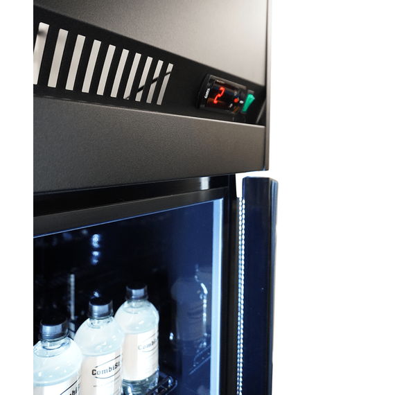 Combisteel Kühlschrank 3 Glastüren Schwarz Irm-1180R Bl, Bild 4