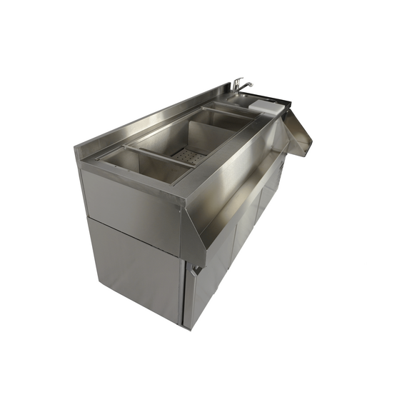 Combisteel Kühltisch 3 Türen mit Cocktail-Bar-Station, Bild 8