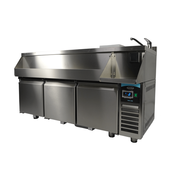 Combisteel Kühltisch 3 Türen mit Cocktail-Bar-Station, Bild 6