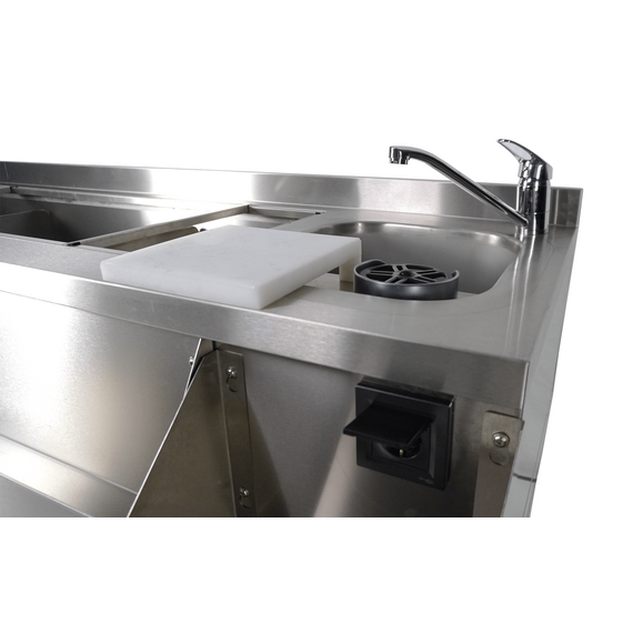 Combisteel Kühltisch 2 Türen mit Cocktail-Bar-Station, Bild 3