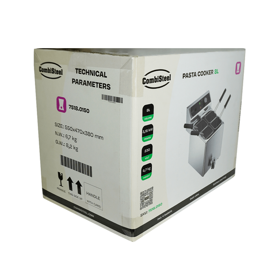 Combisteel Nudelkocher 8L Inkl. Körbe, Bild 3