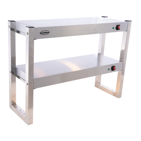 Combisteel Aufsatzbord Halogen Beheizt 2 Stufig 900 Selbstmontage, Bild 5