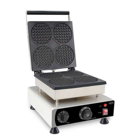 Combisteel Waffeleisen 4St Runde Waffeln, Bild 2