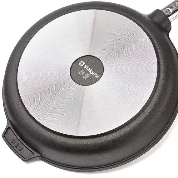 Aluminiumguss-Pfanne, titanbeschichtet, 280x55 (ØxH), Bild 2