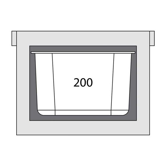 Thermobox Toplader GN 1/1 (200 mm), Bild 3