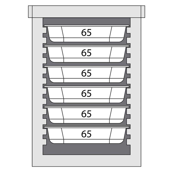 EPP Thermobox Frontlader, Nutzinhalt 93 Liter, schwarz, Bild 6