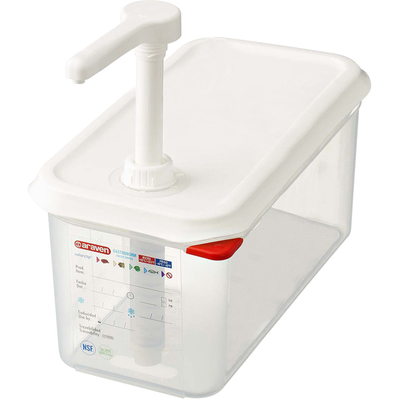 Araven Saucenspender/Pumpspender, GN 1/4, Inhalt 4,3 Liter, Bild 4