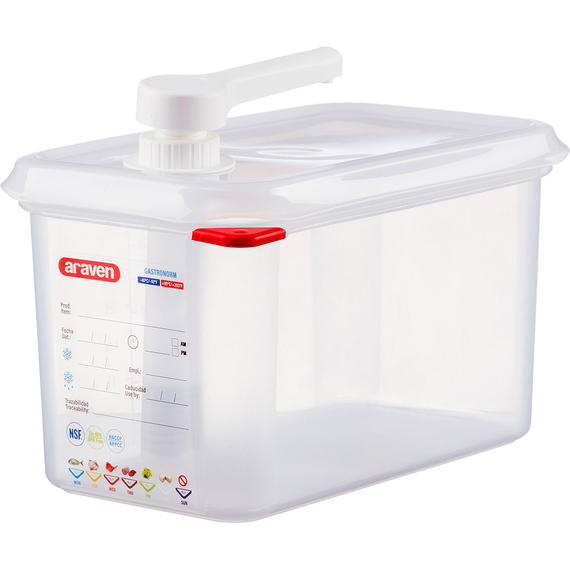 Araven Saucenspender/Pumpspender, GN 1/4, Inhalt 4,3 Liter, Bild 5