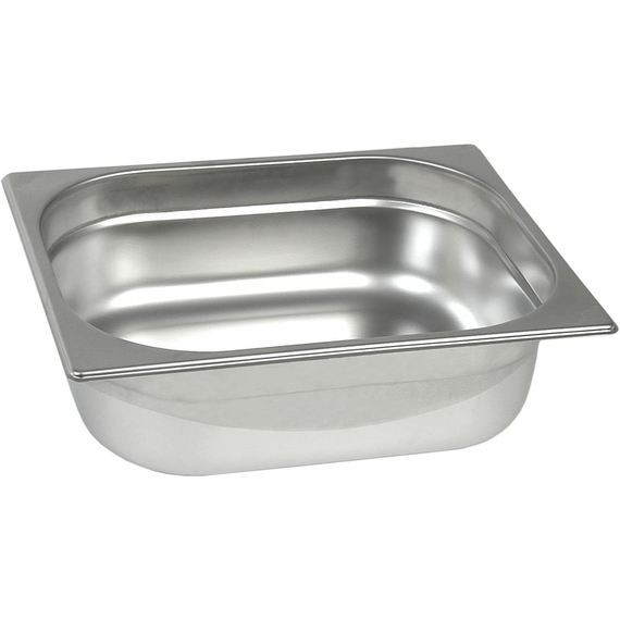 Stalgast Edelstahl Gastronormbehälter Serie BASIC, GN 1/2 (20mm)