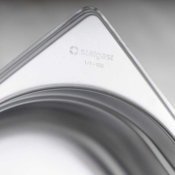 Stalgast Edelstahl Gastronormbehälter Serie STANDARD, GN 1/3 (40mm), Bild 3