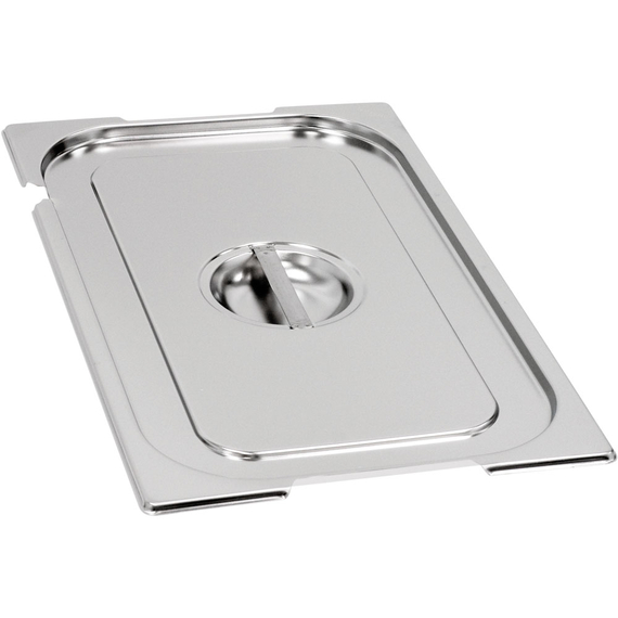 Stalgast GN-Deckel, Serie Basic, GN 1/6 mit Aussparung für Fallgriffe