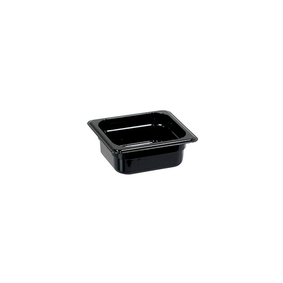Gastronormbehälter Serie Buffet von Stalgast, schwarz, GN 1/6, H 100 mm