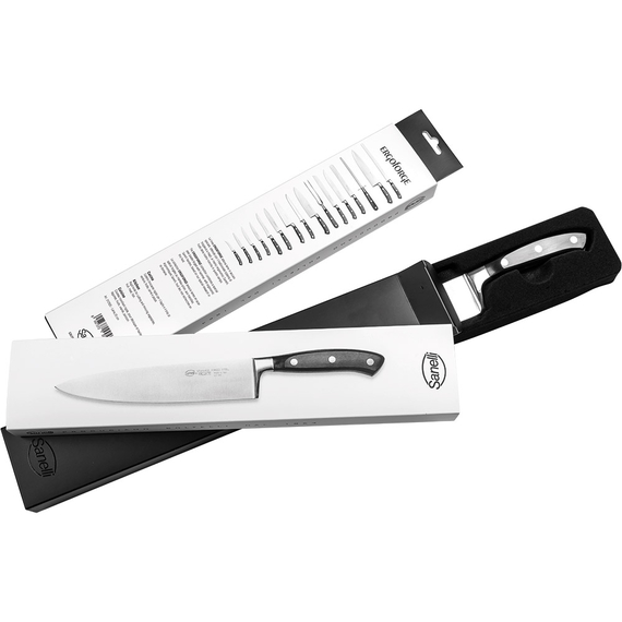 Kochmesser, geschmiedet, Sanelli Ergoforge, Klingen-L. 200 mm, Bild 2