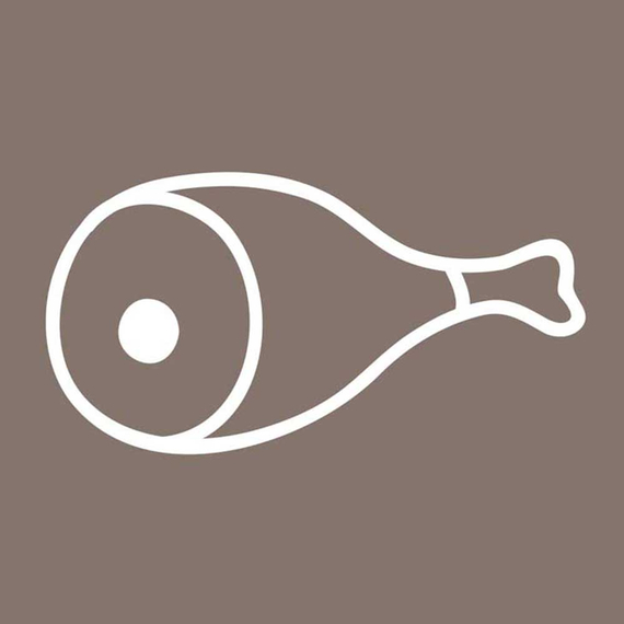 Stalgast Küchenmesser, HACCP, Griff braun, Edelstahlklinge 22 cm, Bild 2