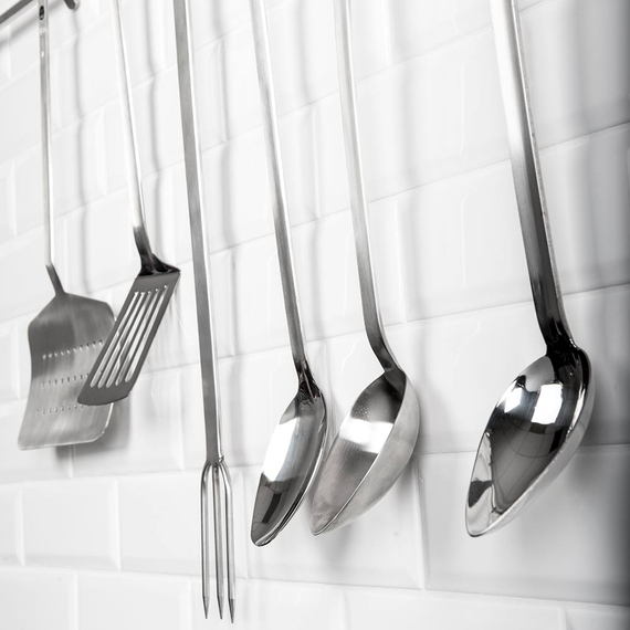 Monoblock Fleischgabel, Stiellänge 50 cm, Bild 2