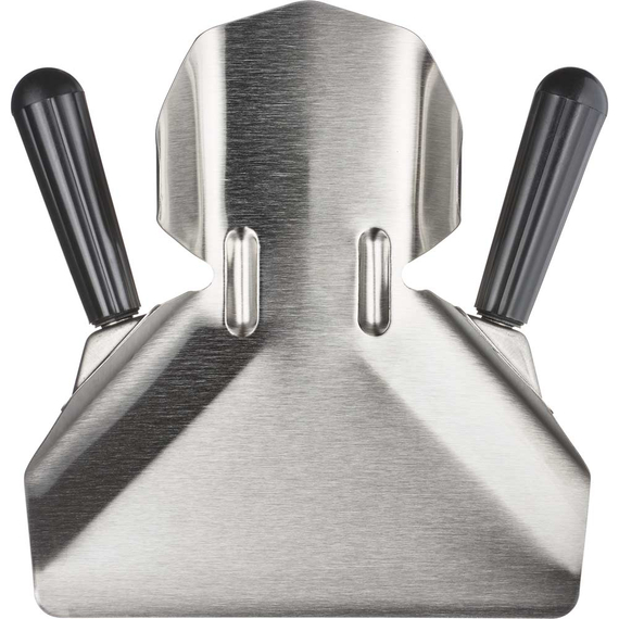 Edelstahl Pommesschaufel, Länge 23 cm, Bild 2
