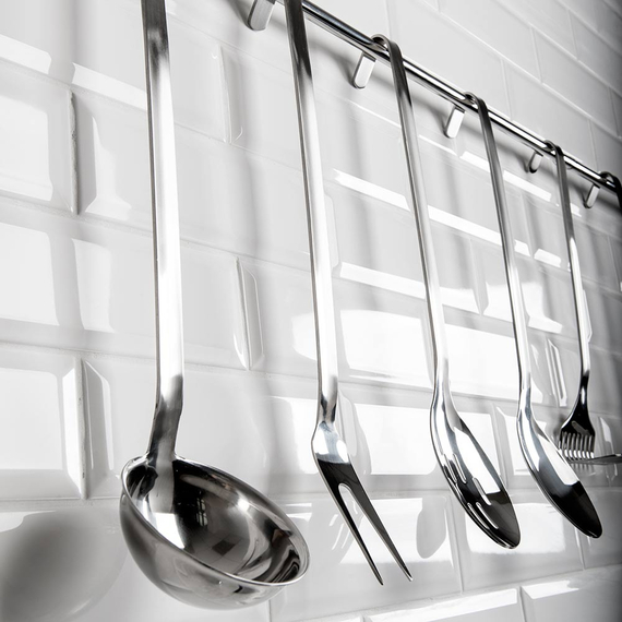 Monoblock Schöpfkelle, 0,2 Liter, Stiellänge 40 cm, Bild 3