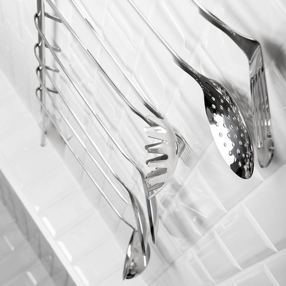 Monoblock Schaumlöffel, Stiellänge 40 cm, Bild 3