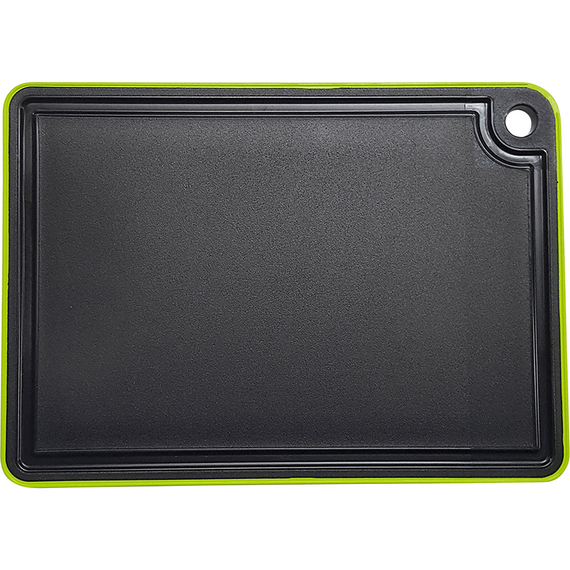 Schneidbrett, rutschfest 270x190x9 mm, schwarz